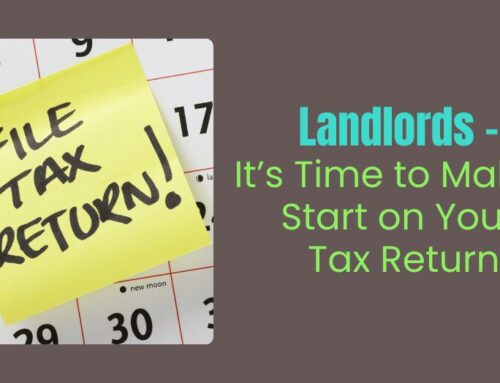 Calling Manchester Landlords – It’s Nearly Time to File Your Tax Return